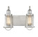 Lansing 2-Light Bathroom Vanity Light in Satin Nickel with Polished Nickel Accents (128|8-1780-2-111)