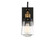 Macauley 1-Light Outdoor Wall Lantern in Vintage Black with Warm Brass (128|5-2067-51)