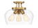 Octave 3-Light Ceiling Light in Warm Brass (128|6-4035-3-322)