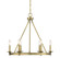 Middleton 6-Light Chandelier in Warm Brass (128|1-307-6-322)