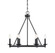 Middleton 6-Light Chandelier in Matte Black (128|1-307-6-89)