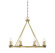 Middleton 8-Light Chandelier in Warm Brass (128|1-308-8-322)