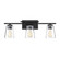 Calhoun 3-Light Bathroom Vanity Light in Black (128|8-1020-3-BK)