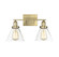 Drake 2-Light Bathroom Vanity Light in Warm Brass (128|8-9130-2-322)