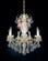 New Orleans 7 Light 120V Chandelier in Polished Silver with Clear Crystals from Swarovski (168|3656-40S)