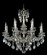 Milano 12 Light 120V Chandelier in Florentine Bronze with Clear Crystals from Swarovski (168|5682-83S)