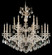 Milano 15 Light 120V Chandelier in Parchment Gold with Clear Crystals from Swarovski (168|5685-27S)