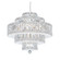 Plaza 22 Light 120V Pendant in Polished Stainless Steel with Clear Crystals from Swarovski (168|6673S)