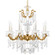 La Scala 8 Light 120V Chandelier in Heirloom Gold with Clear Crystals from Swarovski (168|5073-22S)