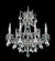Sophia 9 Light 120V Chandelier in Antique Silver with Clear Crystals from Swarovski (168|6949-48S)