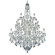 Arlington 25 Light 120V Chandelier in Polished Silver with Clear Heritage Handcut Crystal (168|1310-40H)