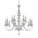Jasmine 15 Light 120V Chandelier in Polished Silver with Clear Optic Crystal (168|9685-40CL)