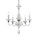 Jasmine 5 Light 120V Chandelier in Polished Silver with Clear Optic Crystal (168|9675-40CL)
