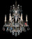 Renaissance 7 Light 120V Chandelier in Black with Clear Heritage Handcut Crystal (168|3770-51)