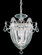 Bagatelle 3 Light 120V Mini Pendant in Aurelia with Clear Heritage Handcut Crystal (168|1243-211)