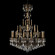 Milano 28 Light 120V Chandelier in Heirloom Bronze with Clear Crystals from Swarovski (168|5688-76S)