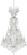 Renaissance 25 Light 120V Chandelier in Antique Silver with Clear Crystals from Swarovski (168|3783-48S)