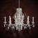 Siena 10 Light 120V Chandelier in White with Clear Heritage Handcut Crystal (168|RS8310N-06H)