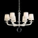 Emilea 6 Light 120V Chandelier in Etruscan Gold with Clear Optic Crystal (168|MA1006N-23O)