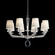 Emilea 8 Light 120V Chandelier in Etruscan Gold with Optic Crystal (168|MA1008N-23O)