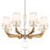 Emilea 8 Light 120V Chandelier in French Gold with Clear Optic Crystal (168|MA1008N-26O)