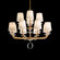 Emilea 12 Light 120V Chandelier in White with Clear Optic Crystal (168|MA1012N-06O)