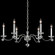 Modique 6 Light 110V Chandelier in French Gold with Clear Heritage Crystal (168|MD1006N-26H)