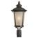 Cape May traditional 1-light outdoor exterior post lantern in burled iron grey finish with etched li (38|82240-780)