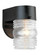 Outdoor Wall traditional 1-light outdoor exterior large wall lantern sconce in black finish with cle (38|8750-12)