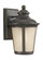 Cape May traditional 1-light outdoor exterior small wall lantern sconce in burled iron grey finish w (38|88240-780)