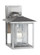 Hunnington contemporary 1-light outdoor exterior small wall lantern in weathered pewter grey finish (38|88025-57)