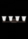 Bayfield contemporary 4-light indoor dimmable bath vanity wall sconce in bronze finish with satin et (38|4411604-710)