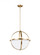 Alturas contemporary 3-light indoor dimmable ceiling pendant hanging chandelier pendant light in sat (38|6624603-848)