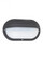 Bayside traditional 1-light outdoor exterior wall lantern sconce in black finish with polycarbonate (38|89805-12)
