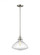 Belton transitional 1-light indoor dimmable ceiling hanging single pendant light in brushed nickel s (38|6514501-962)