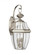 Lancaster traditional 2-light LED outdoor exterior wall lantern sconce in antique brushed nickel sil (38|8039EN-965)