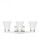 Bayfield contemporary 3-light LED indoor dimmable bath vanity wall sconce in chrome silver finish wi (38|4411603EN3-05)