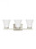 Bayfield contemporary 3-light LED indoor dimmable bath vanity wall sconce in brushed nickel silver f (38|4411603EN3-962)