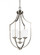 Hanford traditional 3-light LED indoor dimmable ceiling pendant hanging chandelier pendant light in (38|5224503EN3-962)