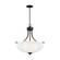 Geary transitional 3-light indoor dimmable ceiling pendant hanging chandelier pendant light in bronz (38|6616503-710)
