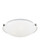Clip Ceiling transitional 3-light LED indoor dimmable flush mount in brushed nickel silver finish wi (38|7543503EN3-962)