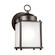 New Castle traditional 1-light LED outdoor exterior wall lantern sconce in antique bronze finish wit (38|8592001EN3-71)