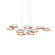 9-Light LED Pendant (107|2656.03A)