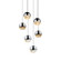 6-Light Round Medium LED Pendant (107|2915.01-MED)