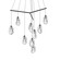 9-Light Tri-Spreader LED Pendant (107|2977.25C)