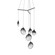 6-Light Tri-Spreader LED Pendant (107|2996.25K)