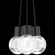 Mina Pendant (7355|700TDMINAP3CBB-LEDWD)