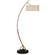 Uttermost Vardar Curved Brass Floor Lamp (85|28089-1)