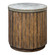 Uttermost Maxfield Wooden Drum Side Table (85|25779)