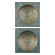 Uttermost Sybil Antique Gold Squares Set/2 (85|04106)